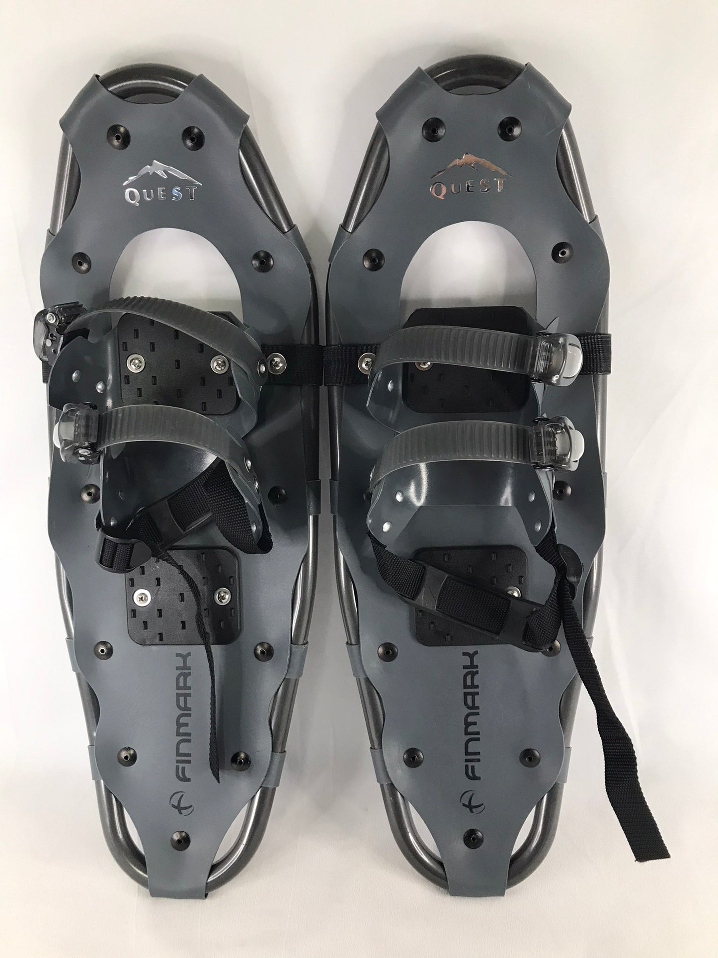 Snowshoes Adult Size 25 inch Up To 175 Lb Quest Grey New Demo Model
