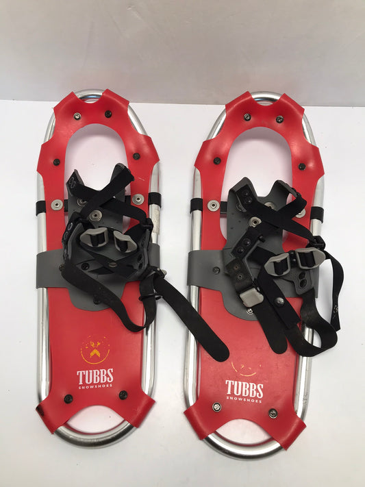 Snowshoes Child Size 19 inch Up To 95 Pounds Tubbs Red Fantastic Quality