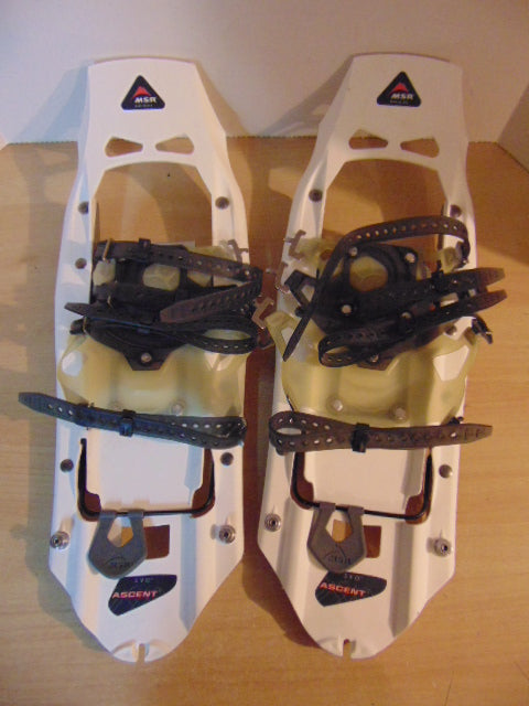 Snowshoes Men's Size MSR EVO Ascent White Grey Excellent