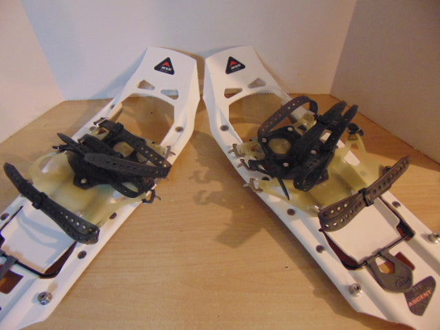 Snowshoes Men's Size MSR EVO Ascent White Grey Excellent