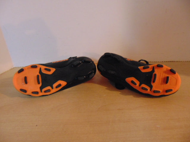 Soccer Shoes Cleats Child Size 10 Adidas Toddler Black Orange