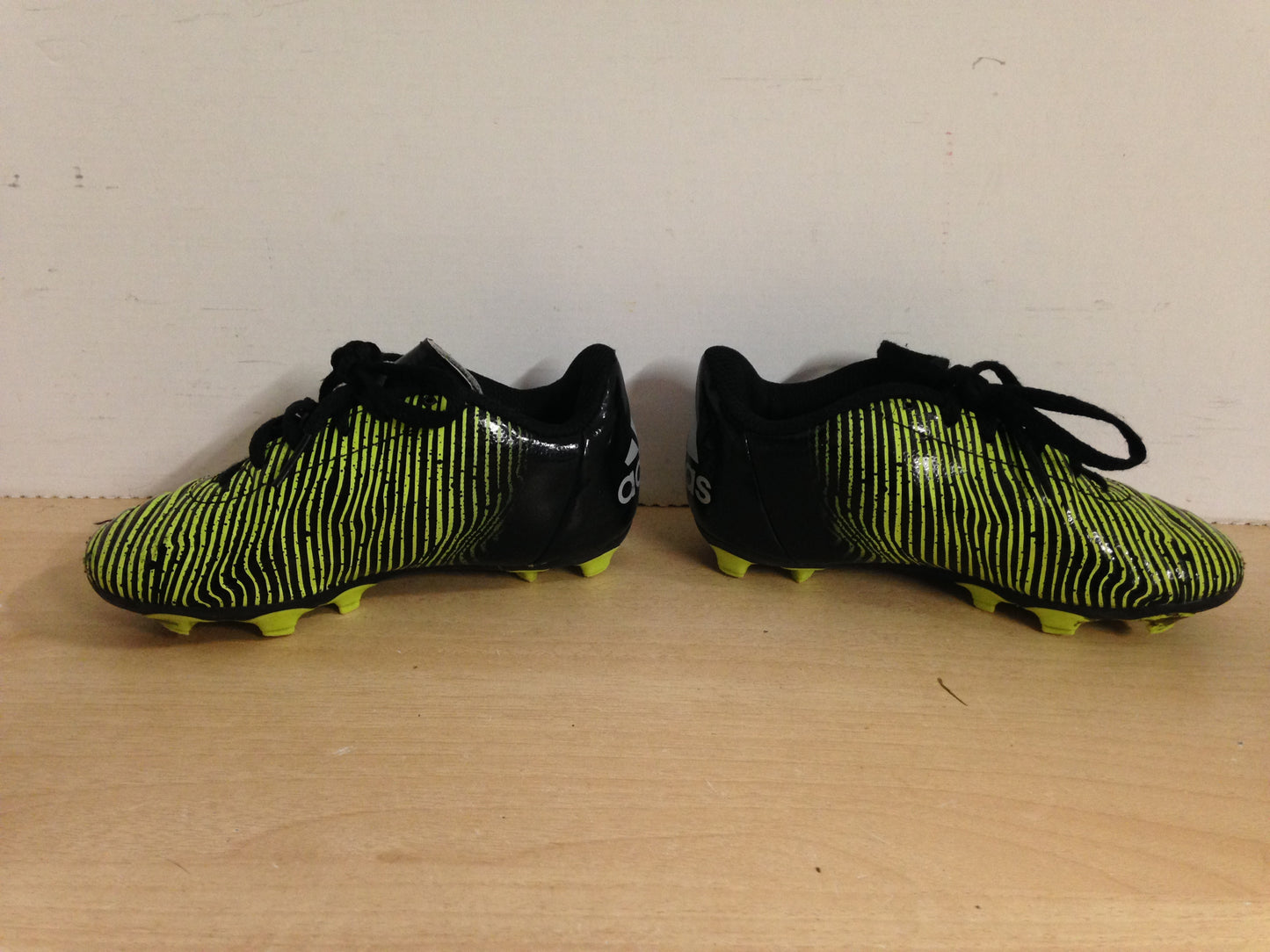 Soccer Shoes Cleats Child Size 11 Adidas Black Green