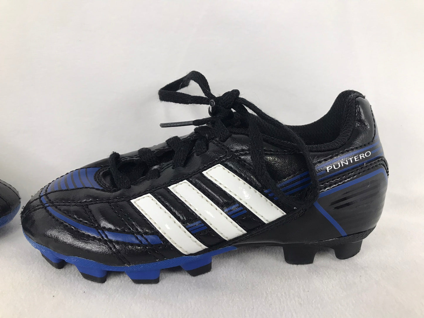 Soccer Shoes Cleats Child Size 11 Adidas Blue Black Excellent