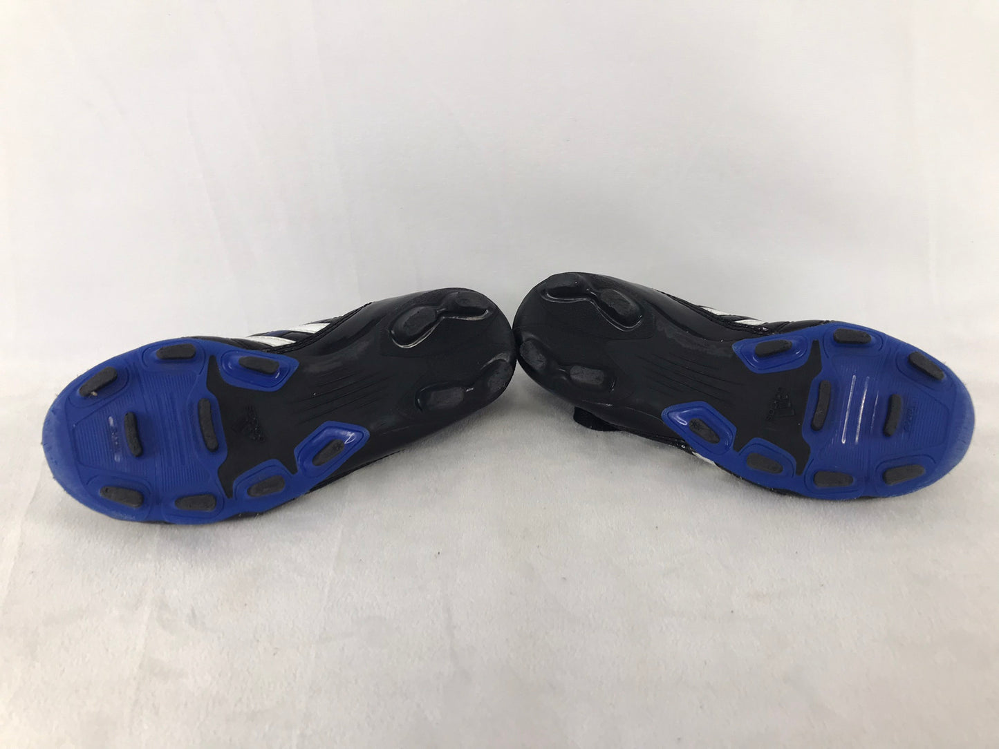 Soccer Shoes Cleats Child Size 11 Adidas Blue Black Excellent