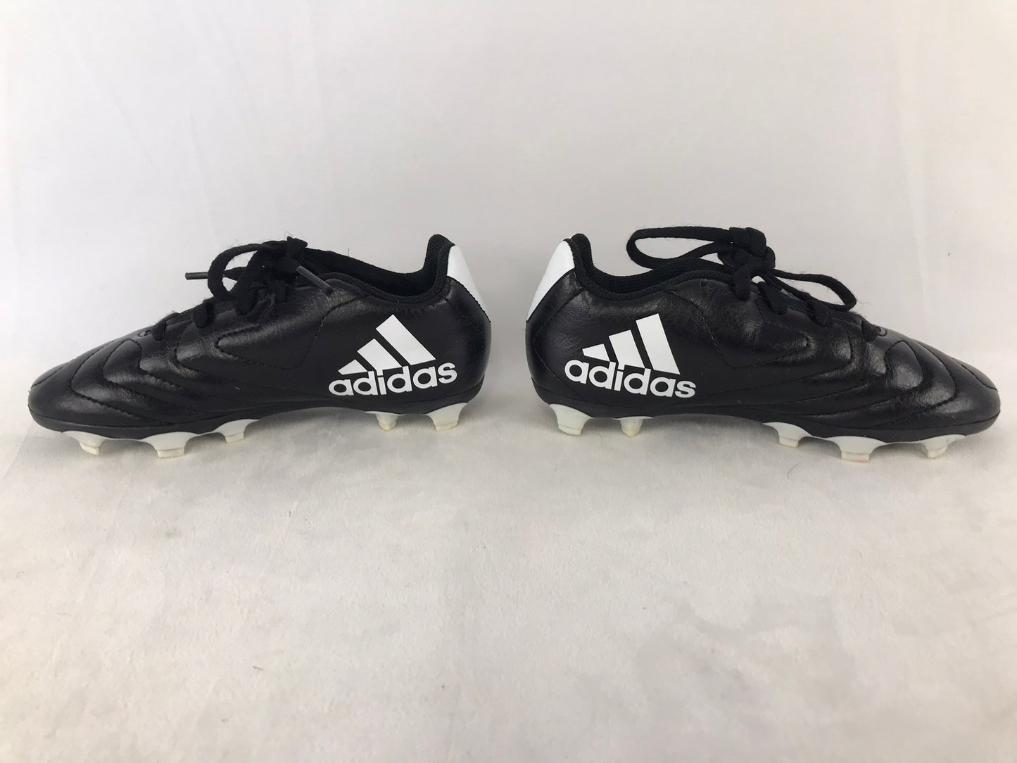 Soccer Shoes Cleats Child Size 12 Adidas Black White New Demo Model