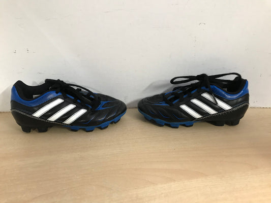 Soccer Shoes Cleats Child Size 13 Adidas Black Blue