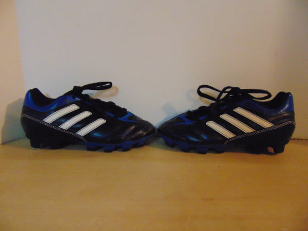 Soccer Shoes Cleats Child Size 13 Adidas Black Blue