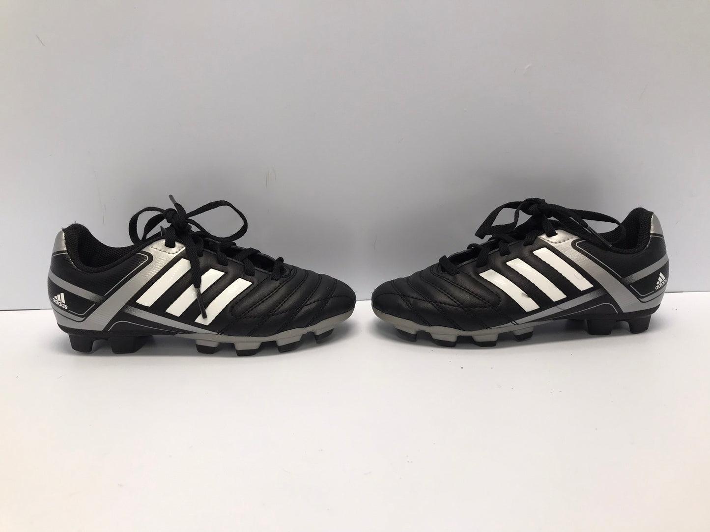 Soccer Shoes Cleats Child Size 13  Adidas Black Grey New Demo Model