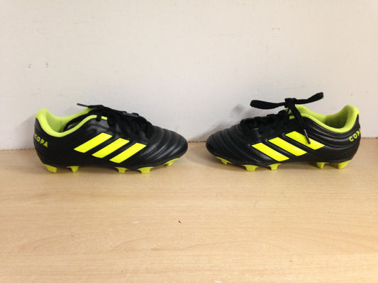 Soccer Shoes Cleats Child Size 13 Adidas Copa Lime Black Excellent