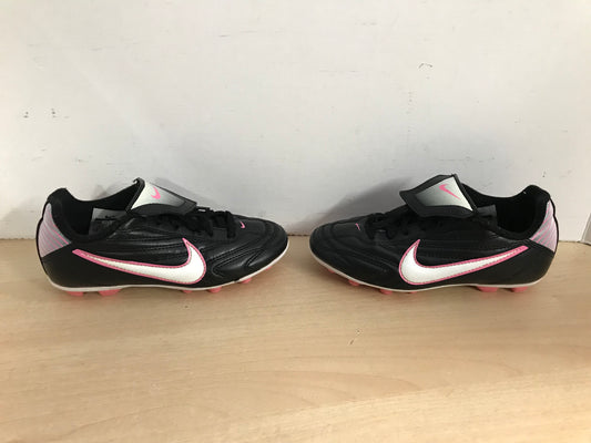 Soccer Shoes Cleats Child Size 13 Nike Black Pink