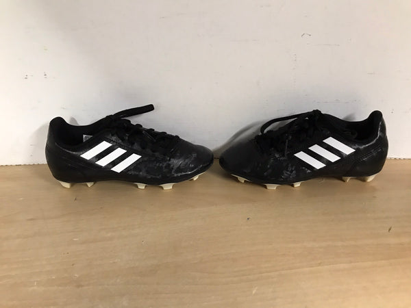 Soccer Shoes Cleats Child Size 1 Adidas Black White Red New Demo Model