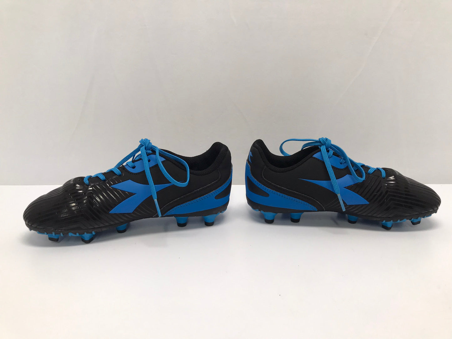 Soccer Shoes Cleats Child Size 1 Adidas Blue Black New Demo Model