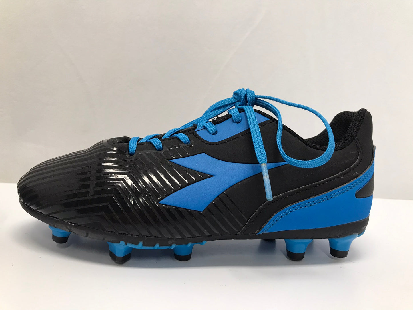 Soccer Shoes Cleats Child Size 1 Adidas Blue Black New Demo Model