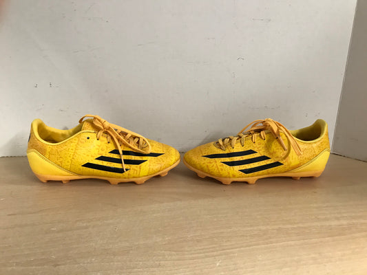 Soccer Shoes Cleats Child Size 2.5 Adidas Orange Black