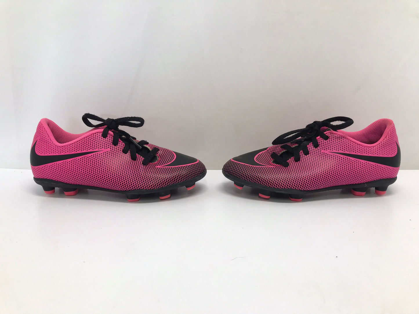 Soccer Shoes Cleats Child Size 2 Adidas Black Pink