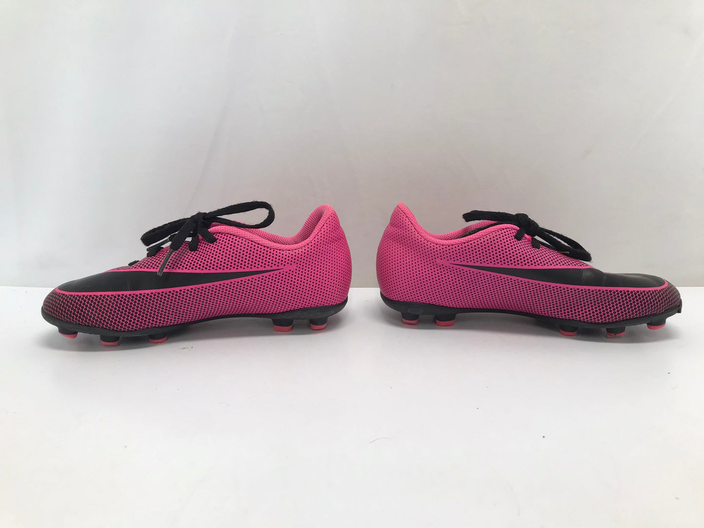 Soccer Shoes Cleats Child Size 2 Adidas Black Pink