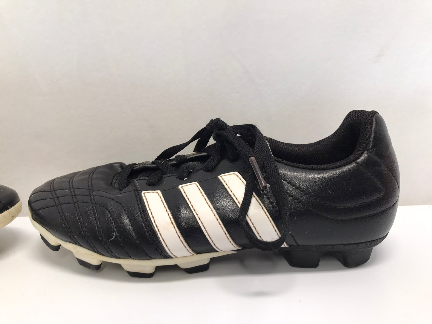 Soccer Shoes Cleats Child Size 3 Adidas Black White
