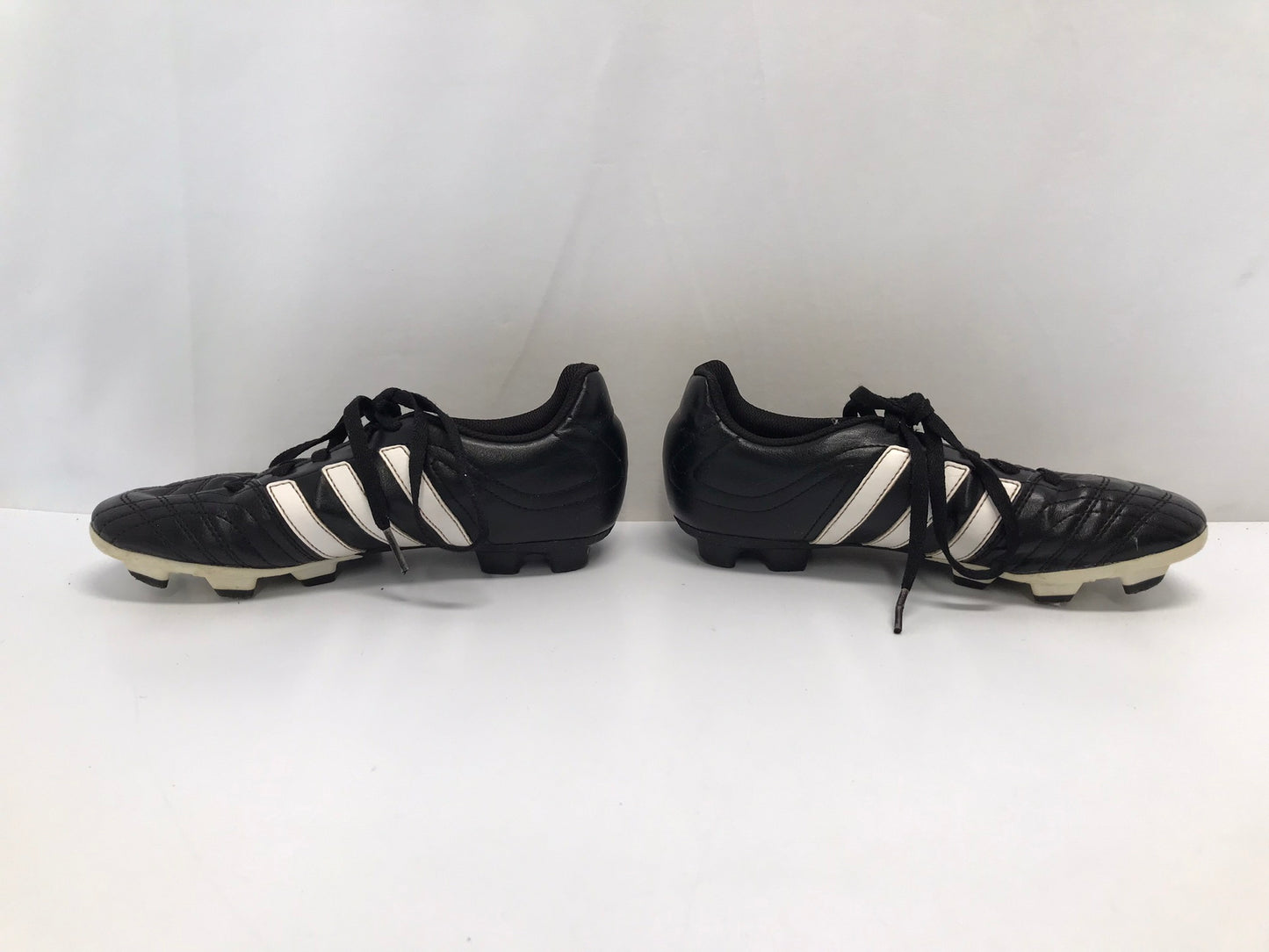 Soccer Shoes Cleats Child Size 3 Adidas Black White