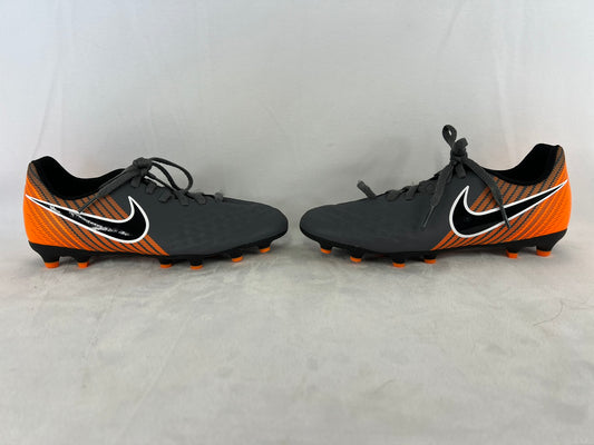 Soccer Shoes Cleats Child Size 4 Nike Maginta Orange Grey New Demo Model
