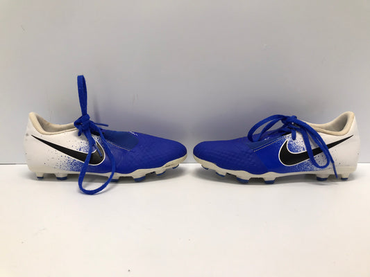 Soccer Shoes Cleats Child Size 4  Nike Skin Blue White