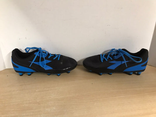 Soccer Shoes Cleats Child Size 5 Adidas Black Blue New Demo Model
