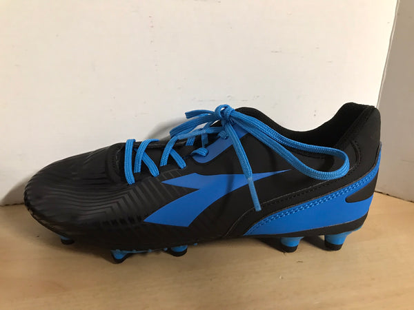 Soccer Shoes Cleats Child Size 5 Adidas Black Blue New Demo Model