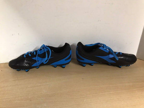 Soccer Shoes Cleats Child Size 5 Adidas Black Blue New Demo Model