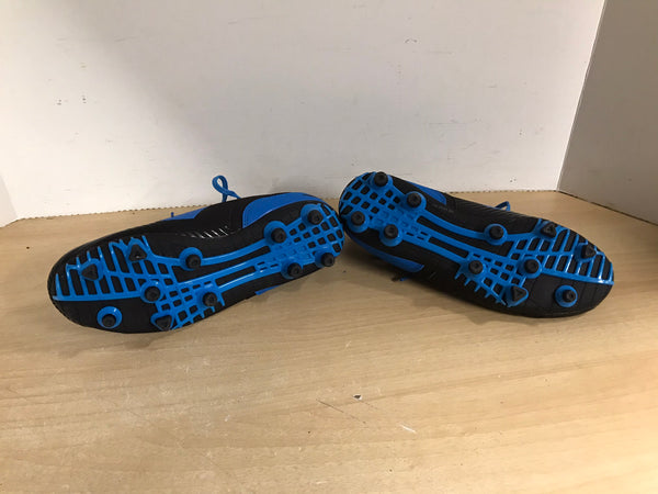 Soccer Shoes Cleats Child Size 5 Adidas Black Blue New Demo Model