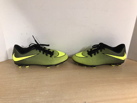Soccer Shoes Cleats Child Size 5 Nike Black Lime As New Excellent
