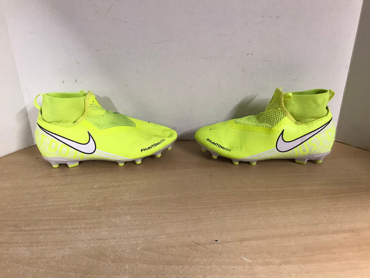 Soccer Shoes Cleats Child Size 5 Nike Ghost Phantom Lime Black Slipper Foot Few Marks Excellent Quality
