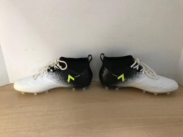 Soccer Shoes Cleats Child Size 6 Adidas Control Skin Slipper Foot White Black Lime New Demo Model