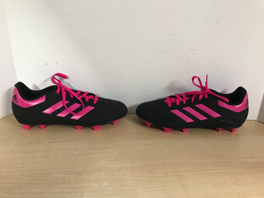 Soccer Shoes Cleats Ladies Size 6 Adidas Fushia Black New Demo Model