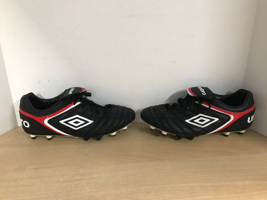 Soccer Shoes Cleats Men's Size 10 Umbro Red White Black Excellent As New
