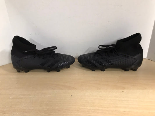 Soccer Shoes Cleats Men's Size 6.5 Adidas Preditor Demonscale Black Slipper Foot New Demo