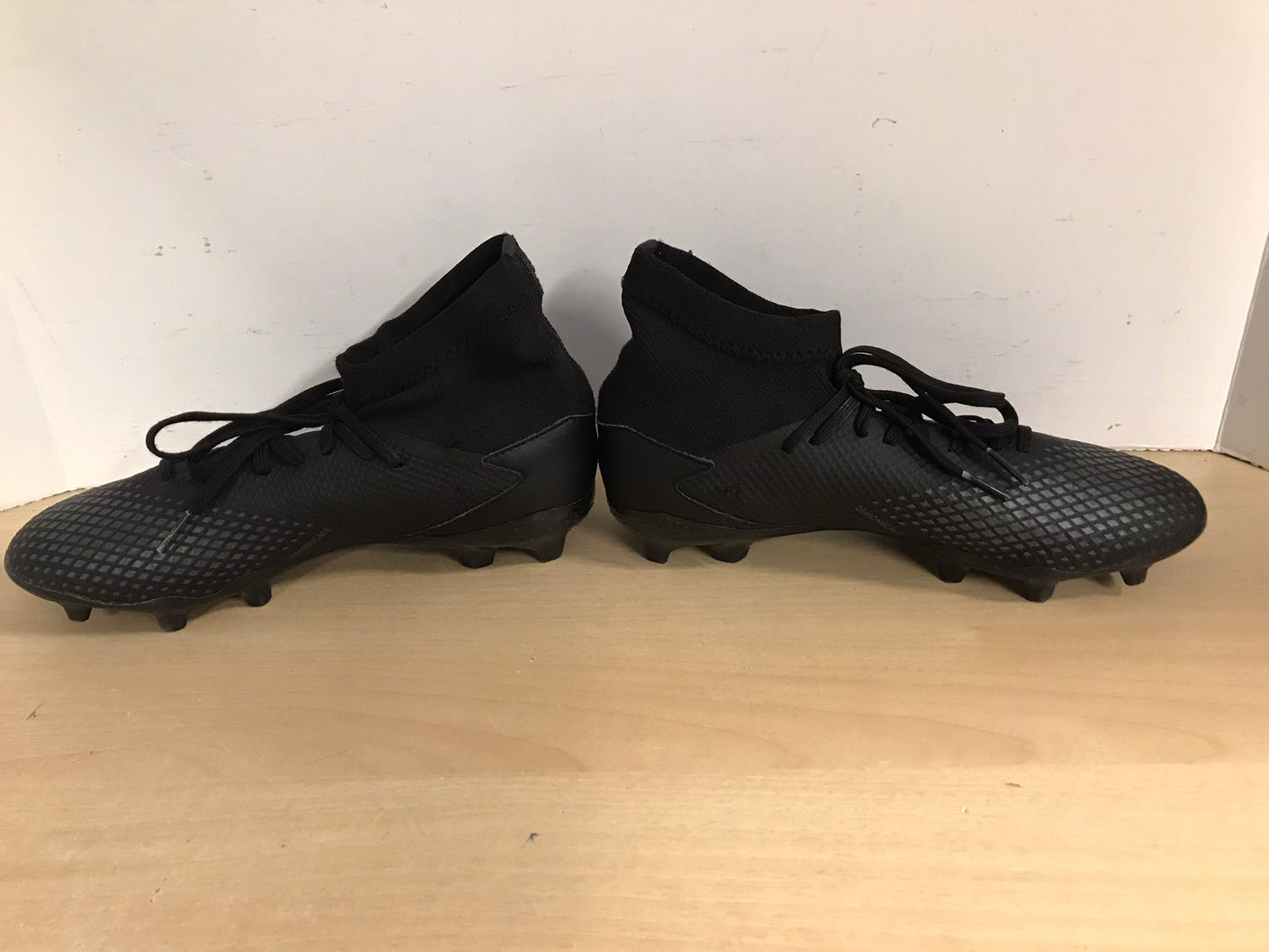 Soccer Shoes Cleats Men's Size 6.5 Adidas Preditor Demonscale Black Slipper Foot New Demo