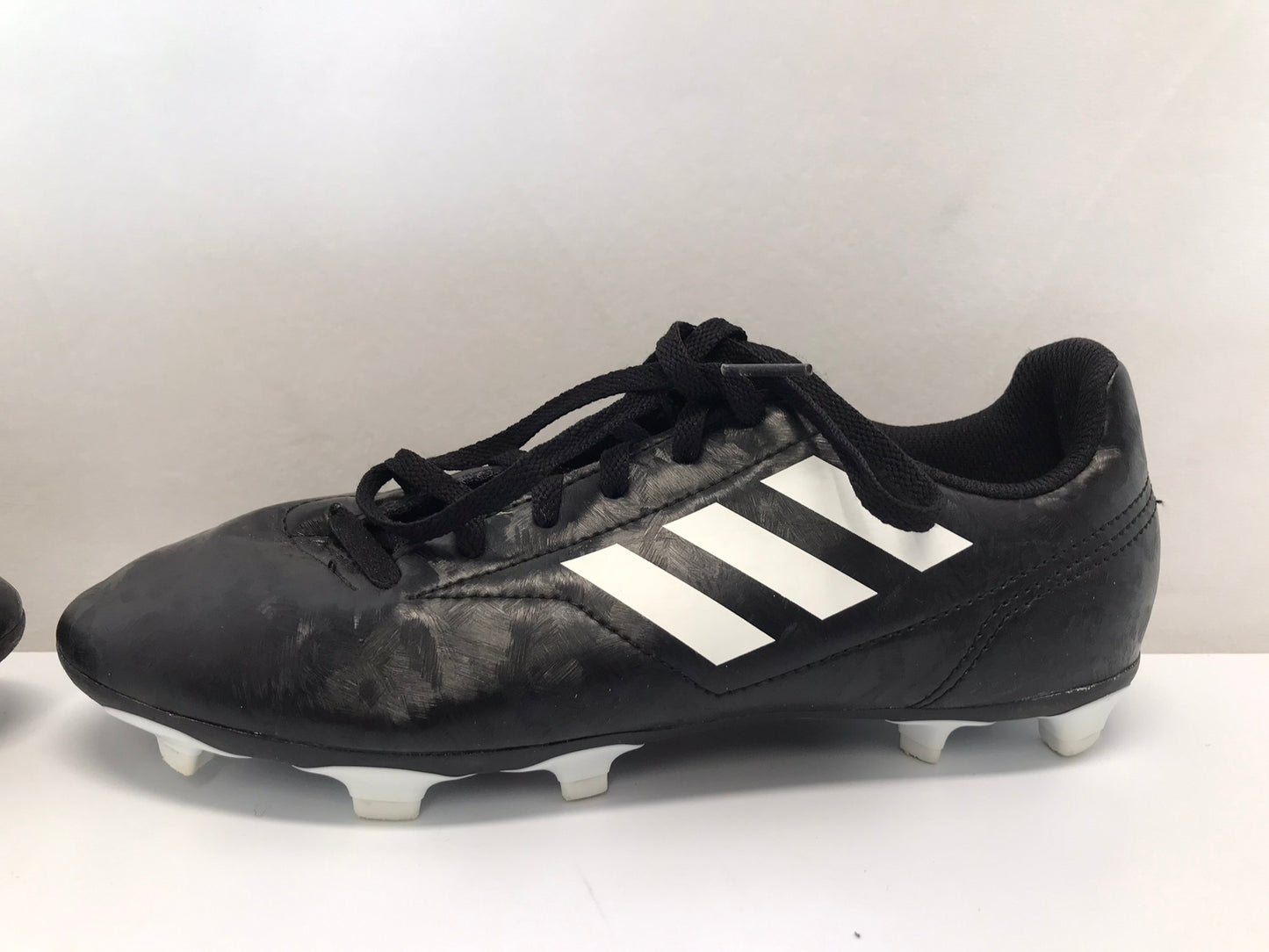 Soccer Shoes Cleats Men's Size 6 Adidas Black White Excellent