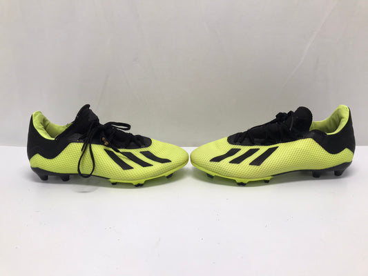 Soccer Shoes Cleats Men's Size 8.5 Adidas X Lime and Black