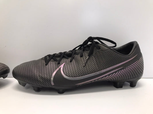 Soccer Shoes Cleats Men's Size 8 Adidas Mercurial Black Grey Purple As new
