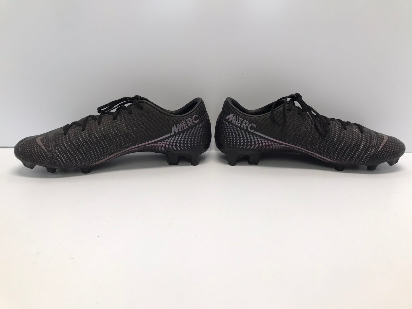 Soccer Shoes Cleats Men's Size 8 Adidas Mercurial Black Grey Purple As new