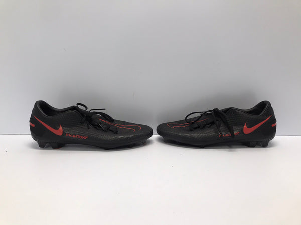 Soccer Shoes Cleats Men's Size 8 Nike Phantom Black Red Minor Wear