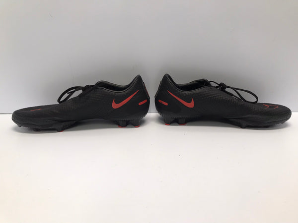 Soccer Shoes Cleats Men's Size 8 Nike Phantom Black Red Minor Wear