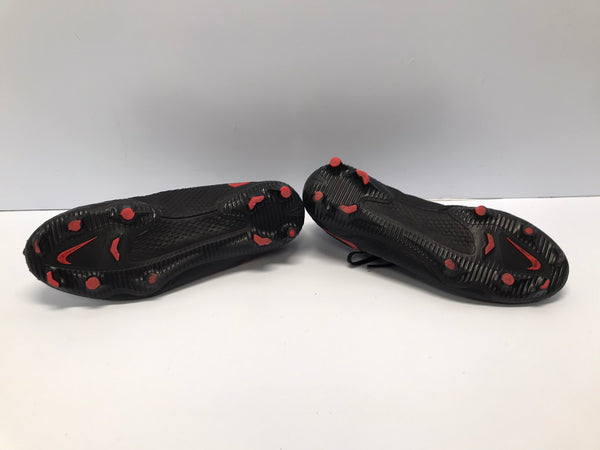 Soccer Shoes Cleats Men's Size 8 Nike Phantom Black Red Minor Wear