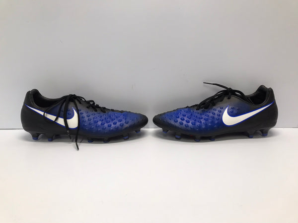 Soccer Shoes Cleats Men's Size 9  Nike Maginta Blue Black Excellent As New