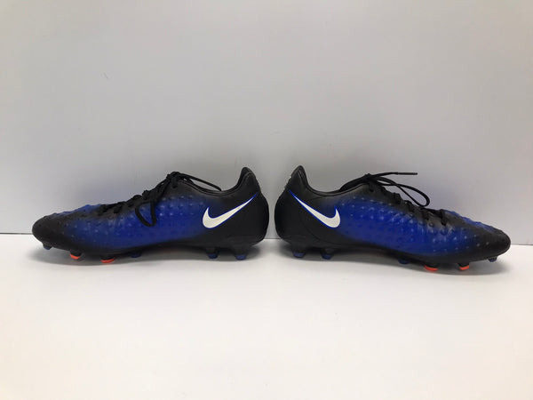 Soccer Shoes Cleats Men's Size 9  Nike Maginta Blue Black Excellent As New