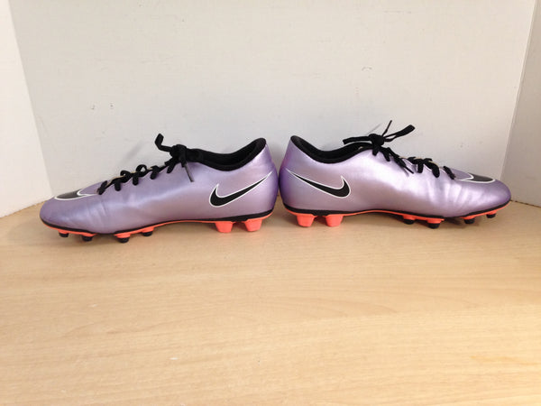 Soccer Shoes Cleats Men's Size 9 Nike Mercurial Purple Orange Black