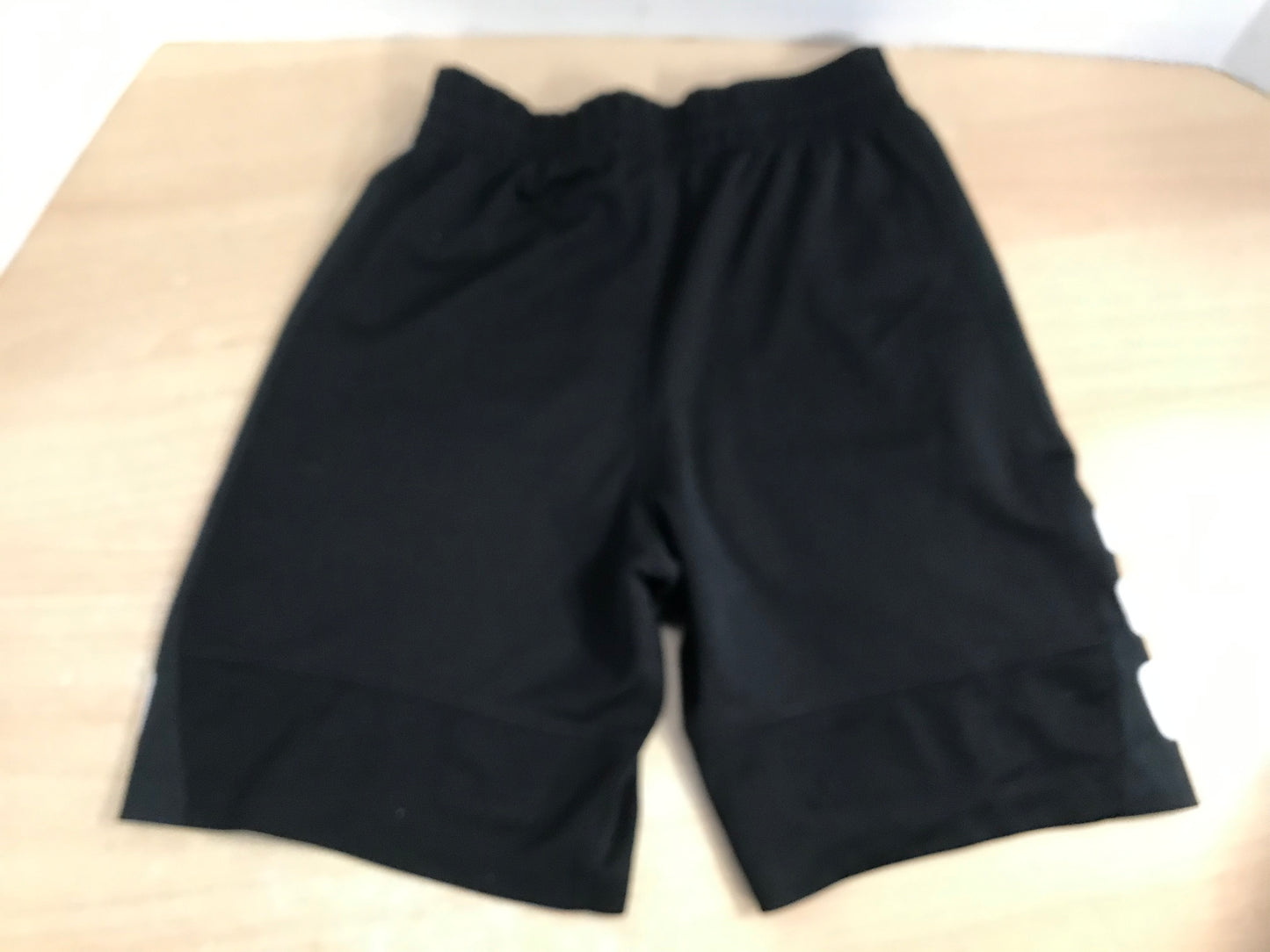Soccer Shorts Child Size M 8-10 Nike Dry Fit Black Excellent  CB9437