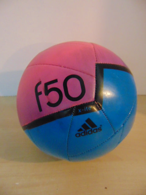 Soccer Ball Adidas F50 Blue Pink Excellent