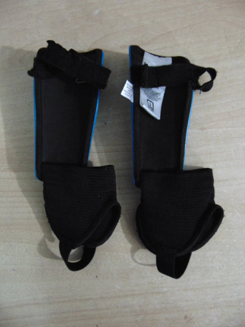 Soccer Shin Pads Child Size X Small Age 3-4 Adidas Blue Black