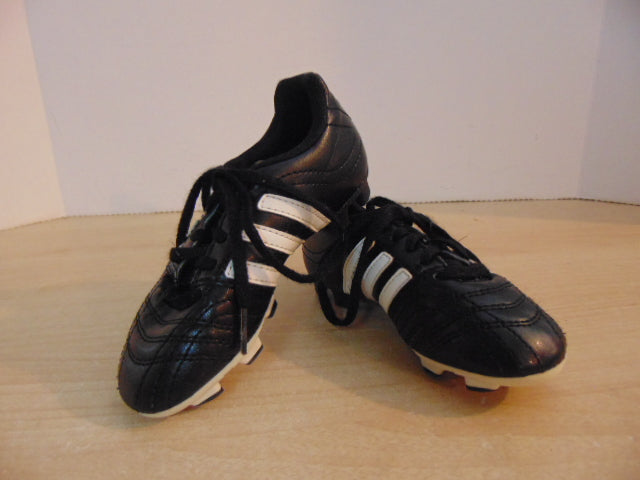 Soccer Shoes Cleats Child Size 11 Adidas Black White
