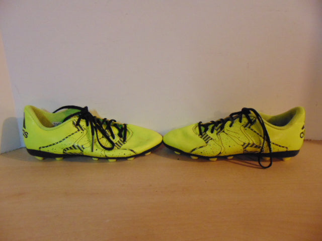 Soccer Shoes Cleats Child Size 3 Adidas Black Lime